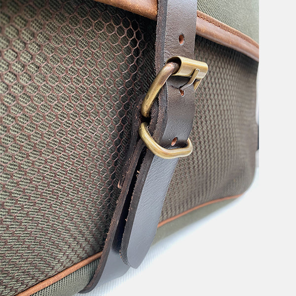 Canvas & Leather Game Hunting Fishing Bag