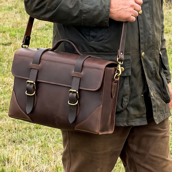 Latigo Leather Shotgun Cartridge Magazine Bag