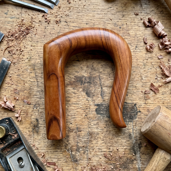Polished Wooden Walking Stick Handle