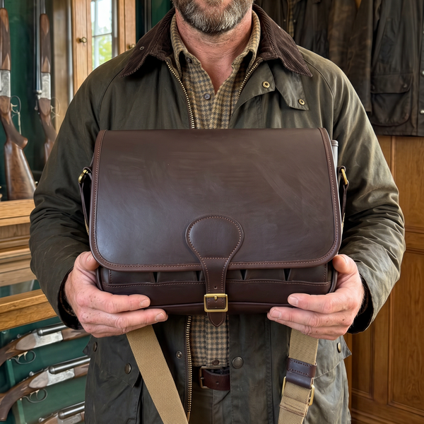Leather Loaders Cartridge Shooting Bag