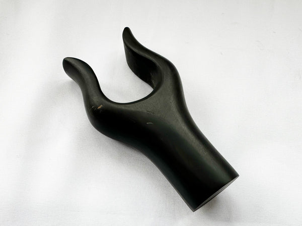 buffalo horn walking stick handle