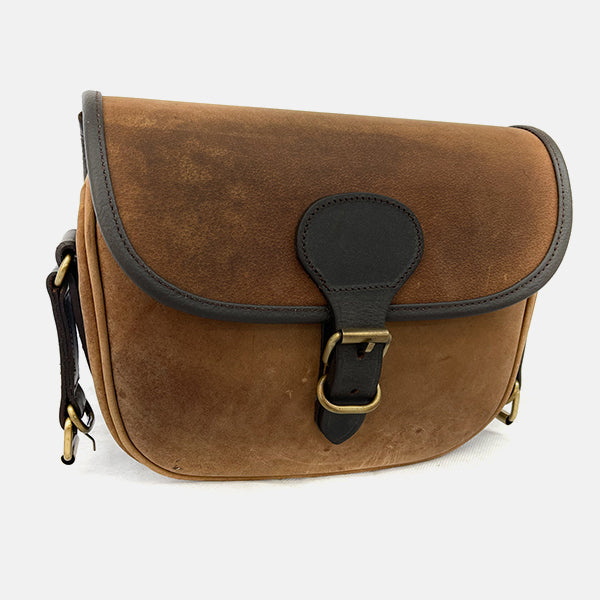 Aston Leather Shotgun 90 Cartridge Bag