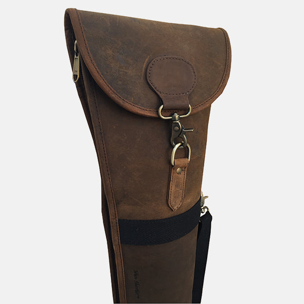 Leather Shotgun Slip Case Lightweight Roll-up