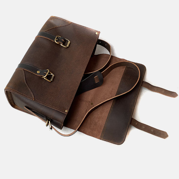 Oak Leather Shotgun Cartridge Magazine Bag – John Shooter