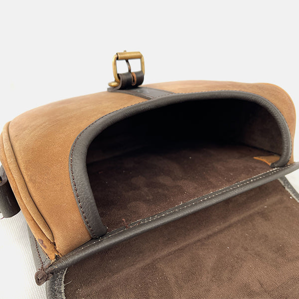 Aston Leather Shotgun 90 Cartridge Bag