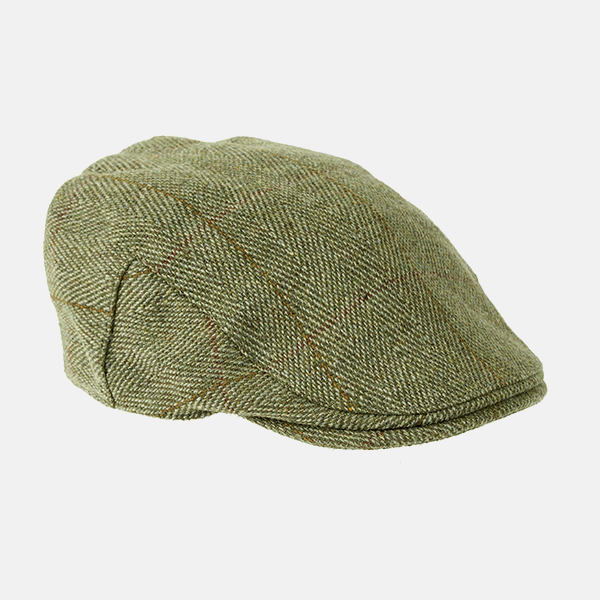 Derby Tweed Flat Cap