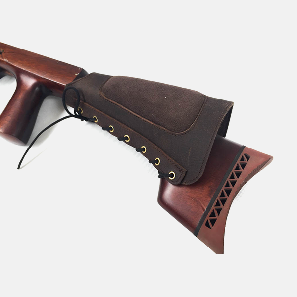 Leather Shotgun Cartridge Stock Butt Holster