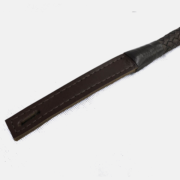 Adult Vintage Braided Leather Horse Riding Crop Silver Plated Handle ...