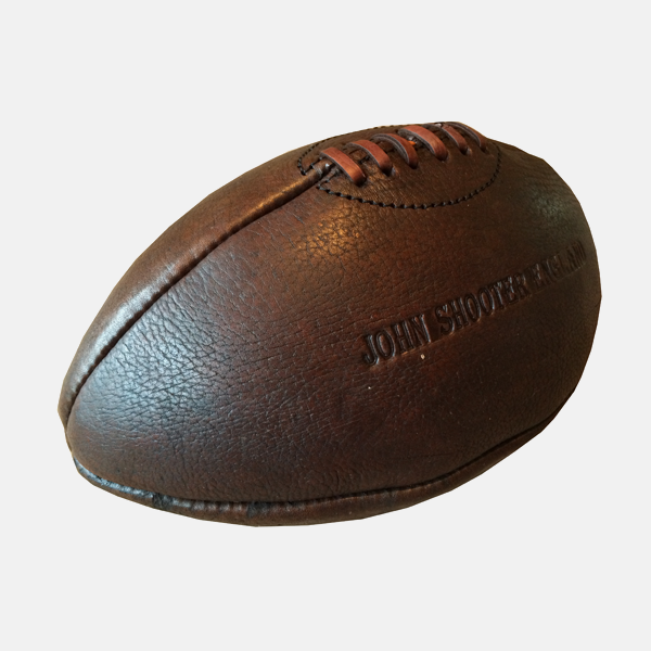 Tradtional Vintage Leather Rugby Ball