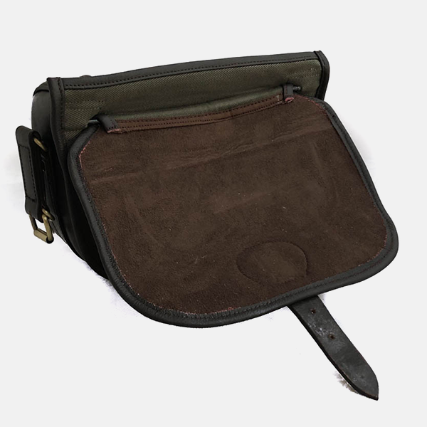 Canvas & Leather Shotgun 90 Cartridge Bag – John Shooter Canvas & Leather Shotgun 90 Cartridge Bag – John Shooter