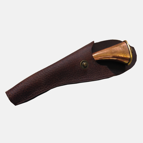 Pocket Compact Copper Hunting Horn