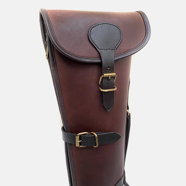 Leather Shotgun Slip Case Latigo Brown