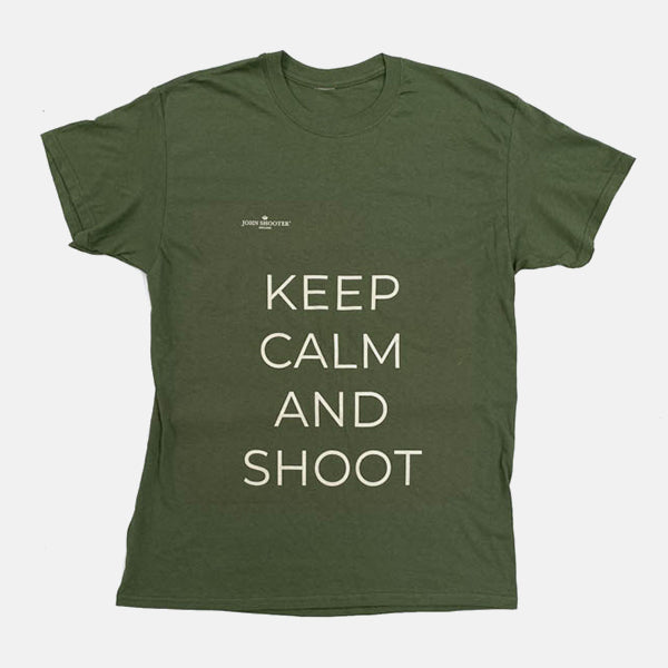 Mens 'Keep Calm And Shoot' T-Shirt