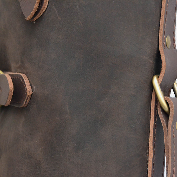 Leather Shotgun Slip Case Waxed Brown