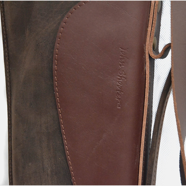 Leather Shotgun Slip Case Waxed Brown